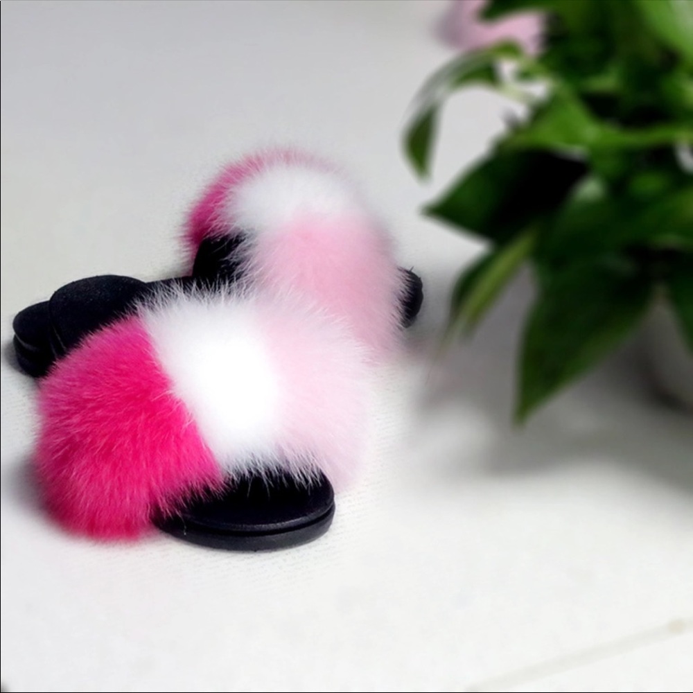 Real Fur Slippers